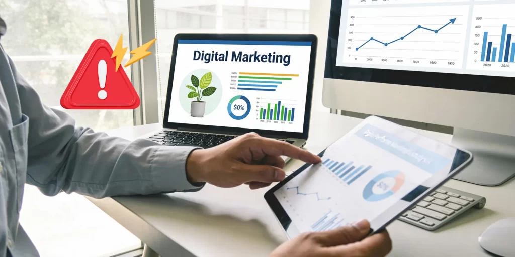 Muchas pymes pierden clientes sin darse cuenta por errores básicos en su marketing digital. No se trata de falta de esfuerzo, sino de decisiones mal enfocadas que afectan la percepción del negocio y la experiencia del cliente.